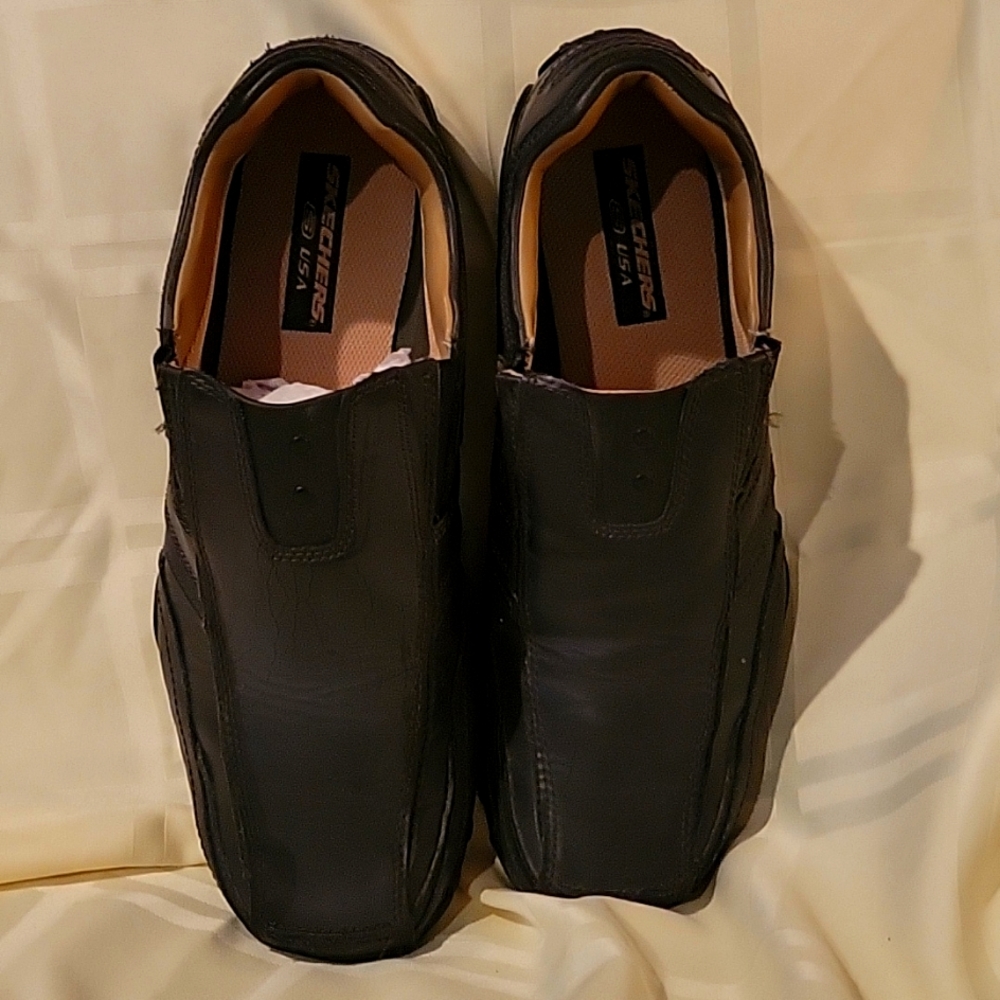 Black slip-on Skechers. Great shape only worn a couple times